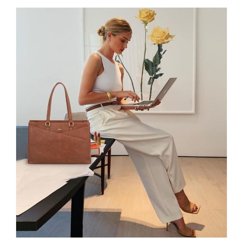 Laptop Bag – 15.6" - Alexa - Brown