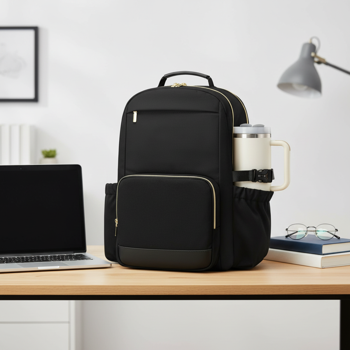 Black Laptop Backpack
