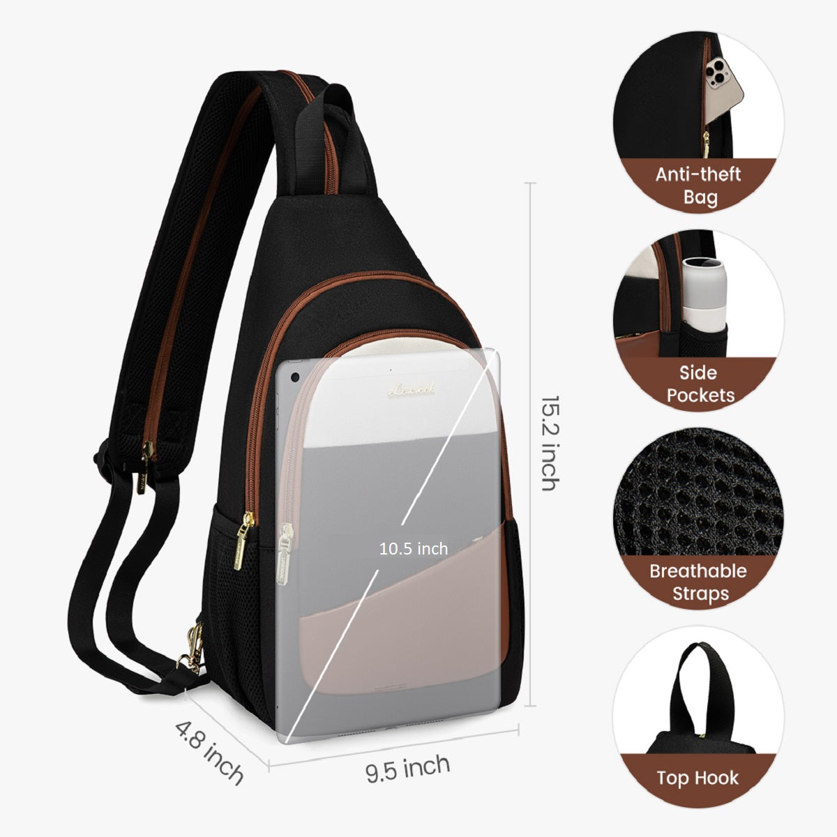 Sling Bag - Crossbody - Noah