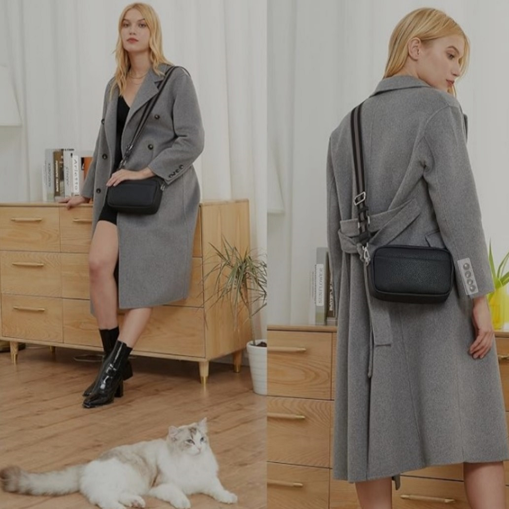 Cross Body - Riley - Black - Includes two Removal Straps available at Stylingo.co.za