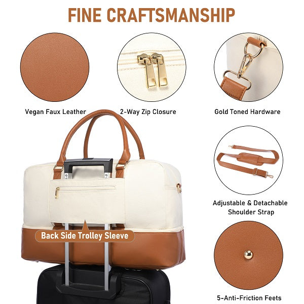 Duffel Bag – Carey - With Toiletry Bag is available at Stylingo.co.za