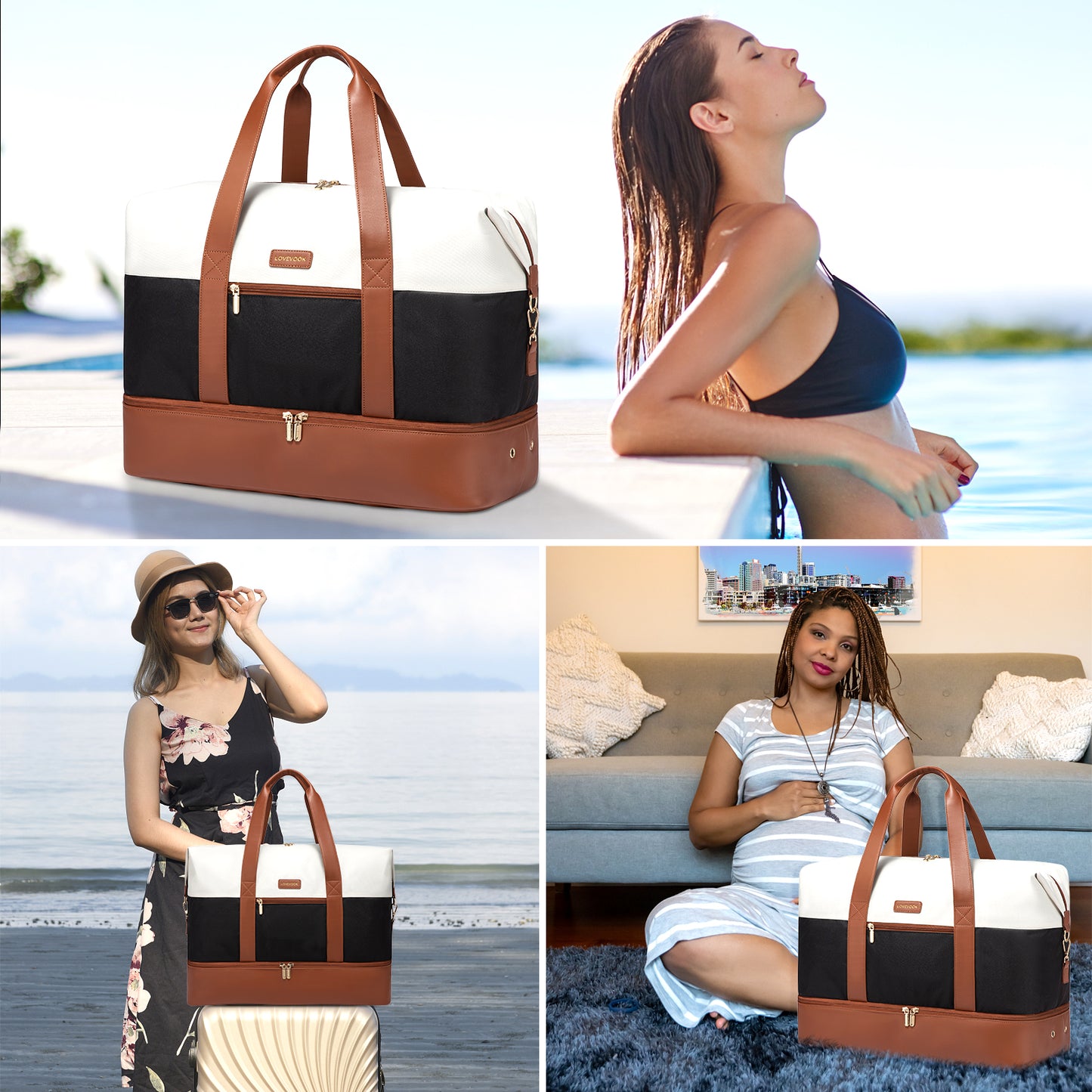 Duffel Bag – Madison - With Packing Stylingo.co.za Pouches is available at