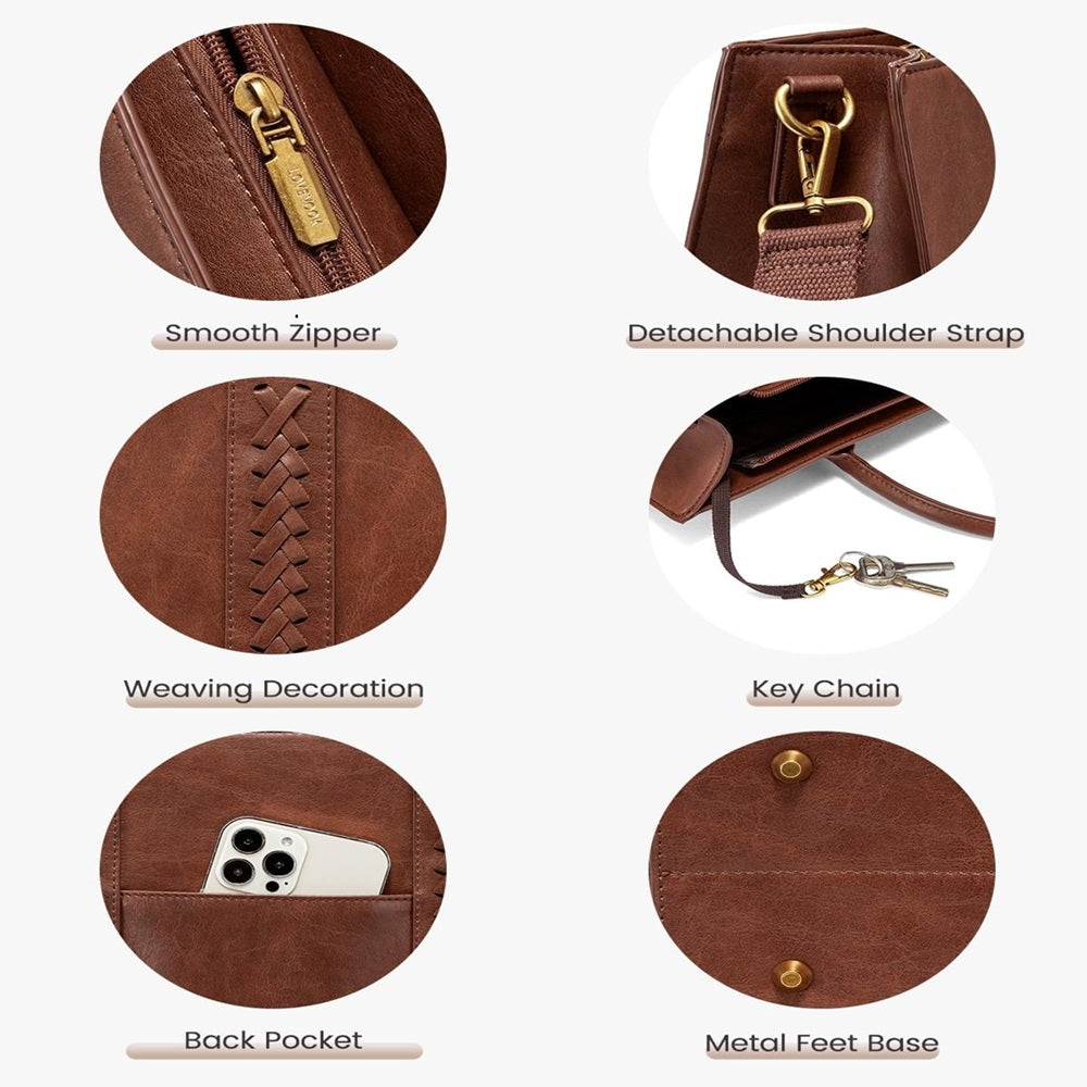 Laptop Bag - 17" - Sasha - Brown
