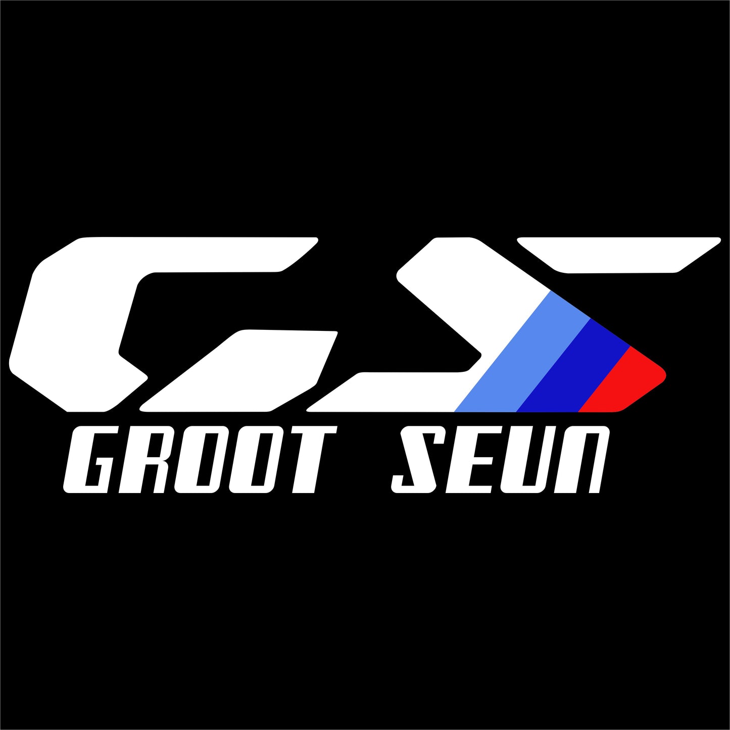Biker T-Shirt - Mens - Short Sleeve - Groot Seun - Black