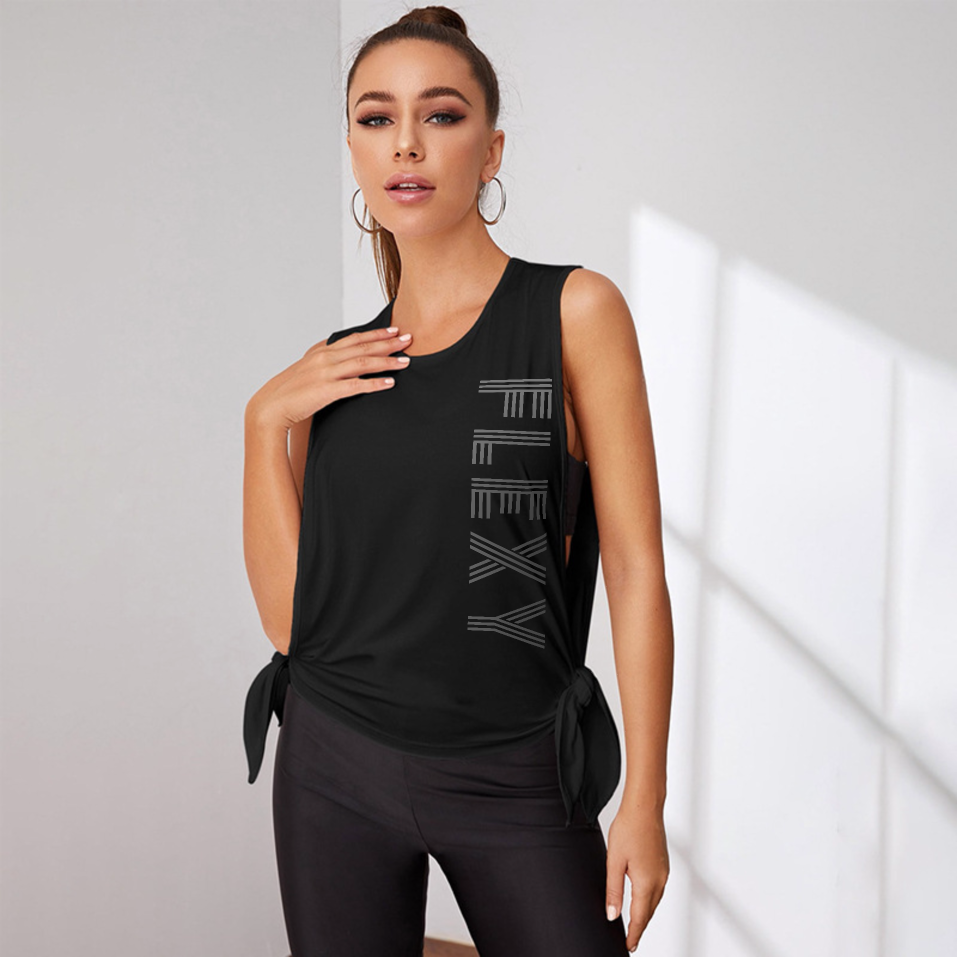 Tie Top - Flexy - Black