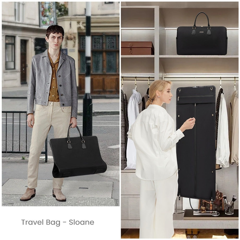 Travel Bag - 3-in-1 Sloane Bag - Black