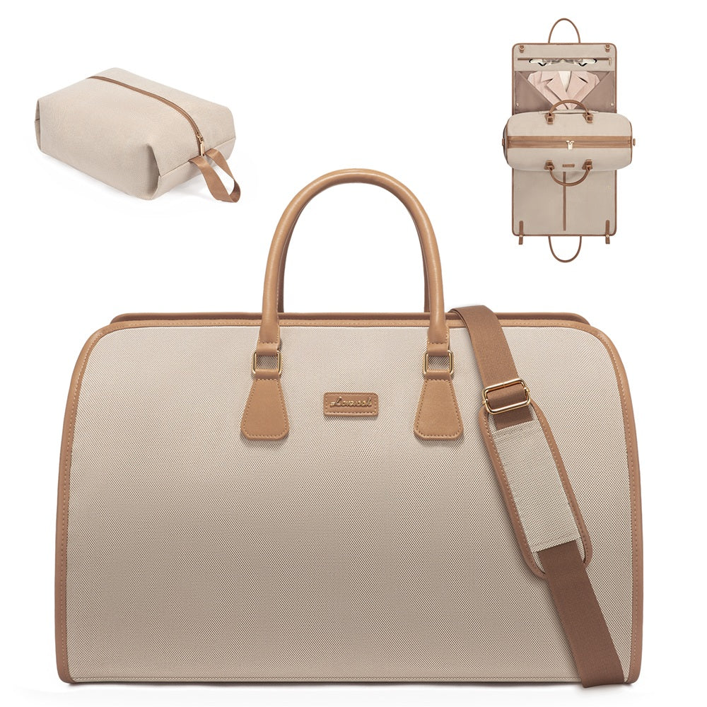 Travel Bag - 3-in-1 Sloane Bag - Beige