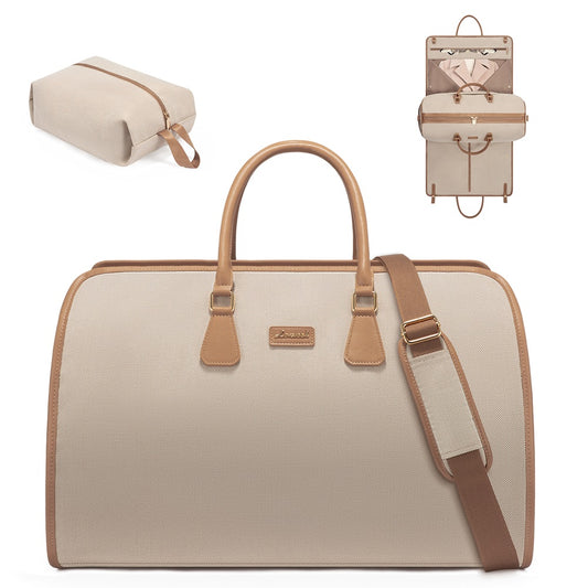 Travel Bag - 3-in-1 Sloane Bag - Beige