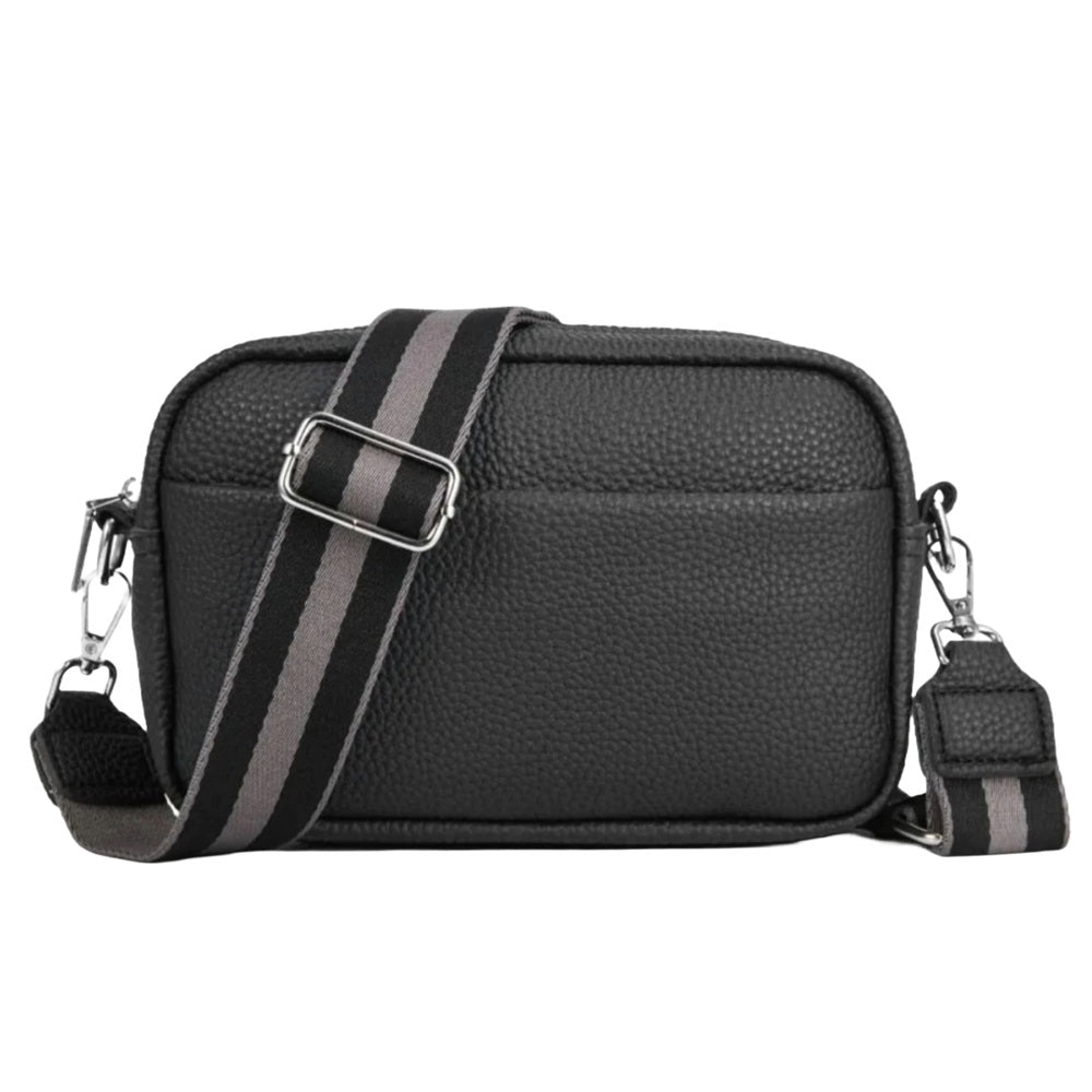 Cross Body - Riley - Black - Includes two Removal Straps