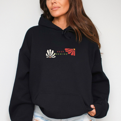 Flourish Hoodie - Keep Growing - Black