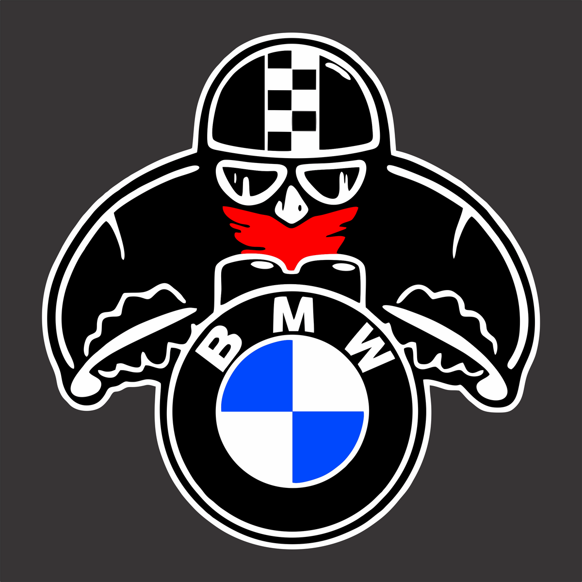 Cafe Racer T-shirt artwork featuring a motorcycle-inspired graphic design.