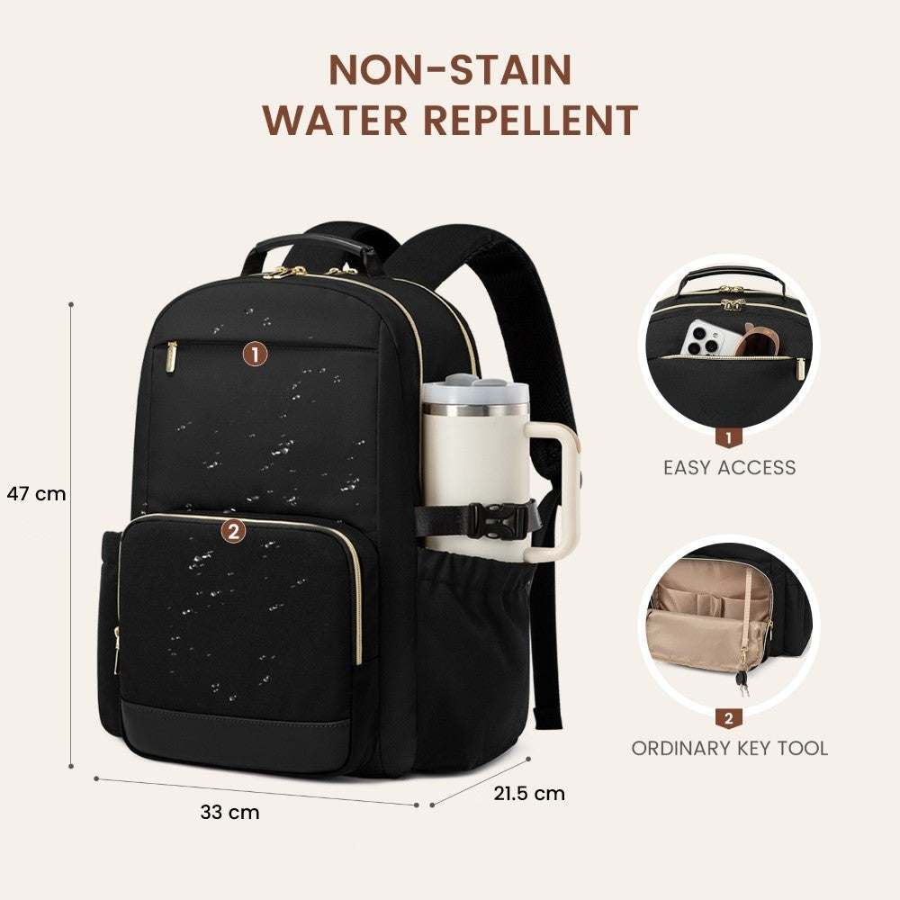 Black Laptop Backpack