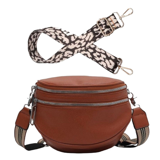 Crossbody Bag - Drew - Brown  shop at Stylingo.co.za