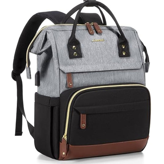 Laptop Backpack - 15.6 inch - Groover - Black & Grey