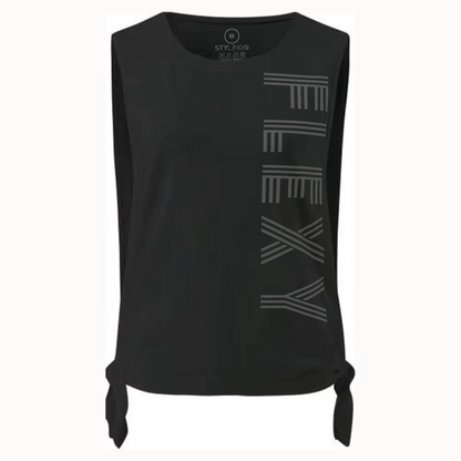 Tie Top - Flexy - Black