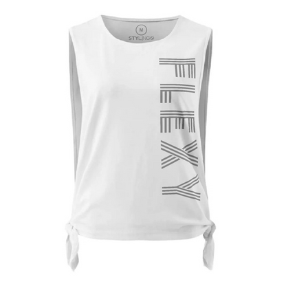 Tie Top - Flexy - White